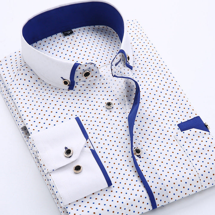 JOSE - CLASSIC SHIRT WITH FINE DETAILS