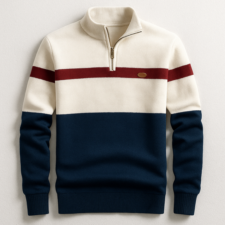 Elston | Classic Half-Zip Sweater