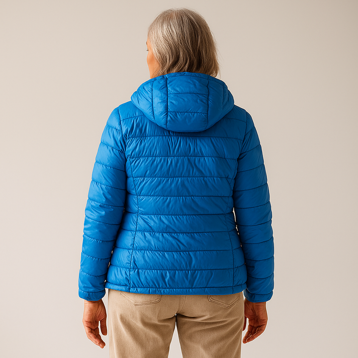 Lily™ | Hooded Puffer Jacket - Blue