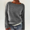 SUZY | COZY SWEATER GRAY