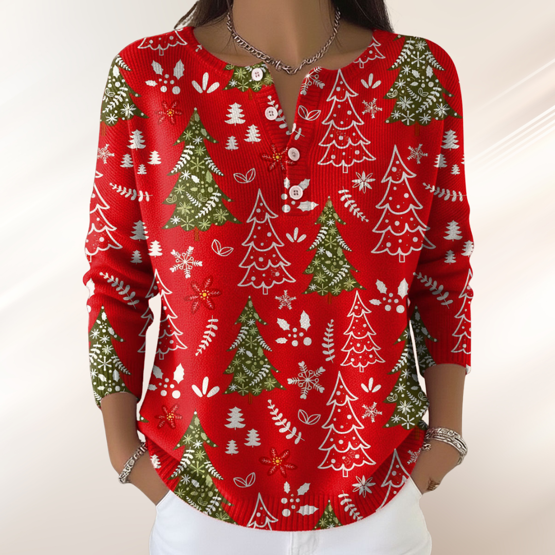 Starlight Haven Holiday Sweater