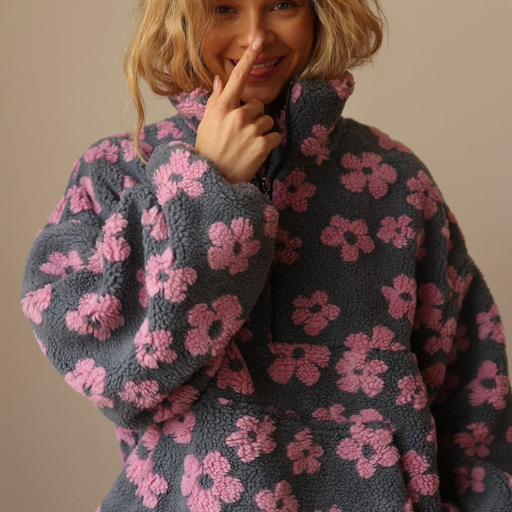 Dalia™ | Fleece Pullover Bloom