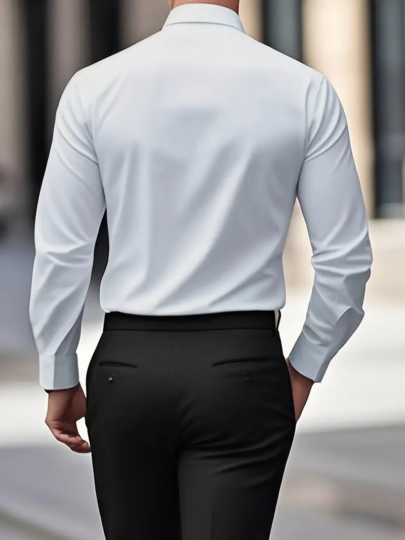 Savrani™ | Modern Long-Sleeve Shirt