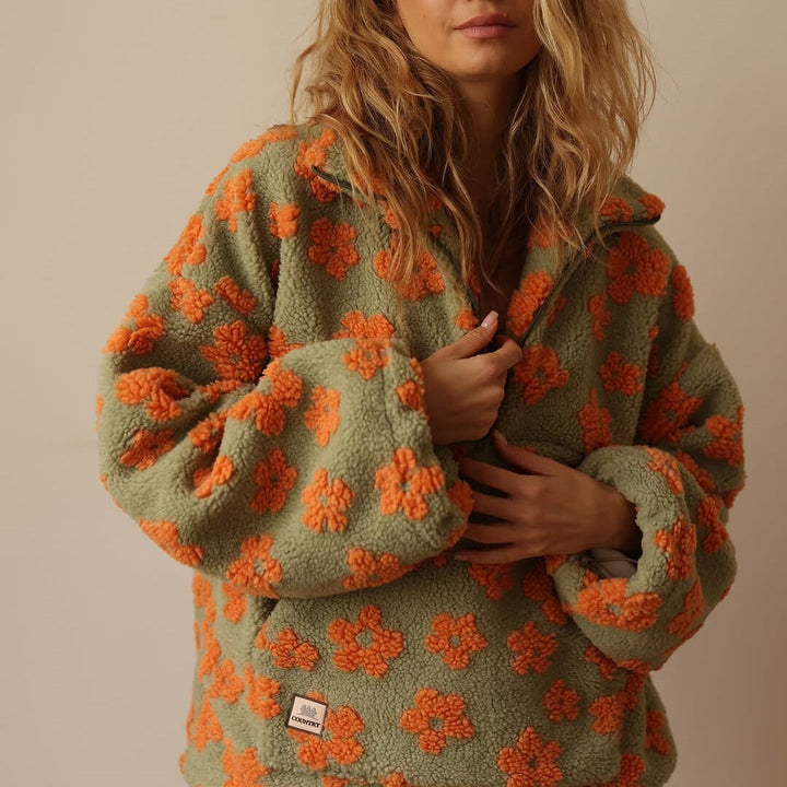 Dalia™ | Fleece Pullover Bloom