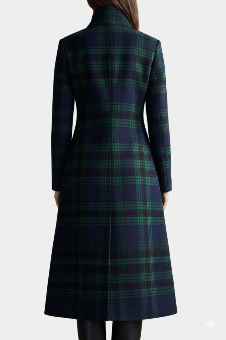 Rebecca™ | Timeless Plaid Elegant Coat