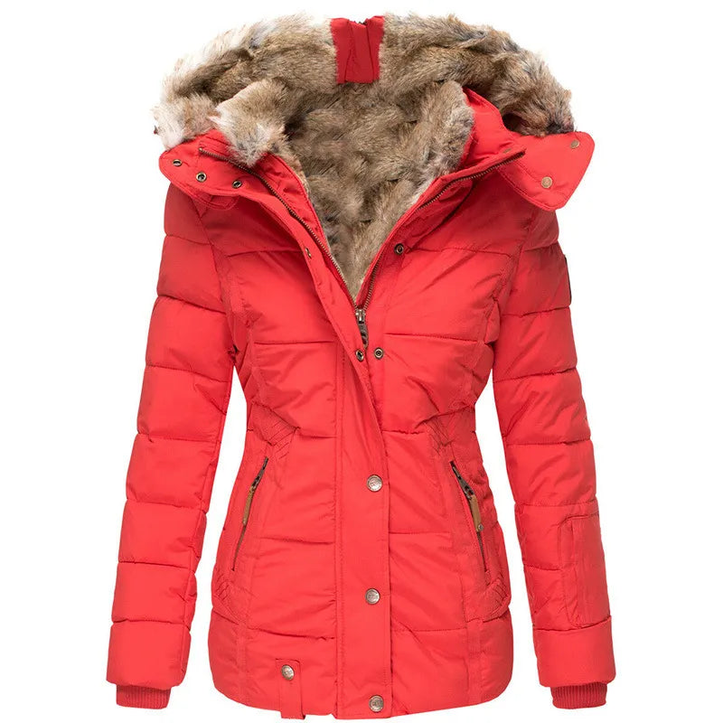 Dupont™ | Warm Winter Coat with Fur Lining