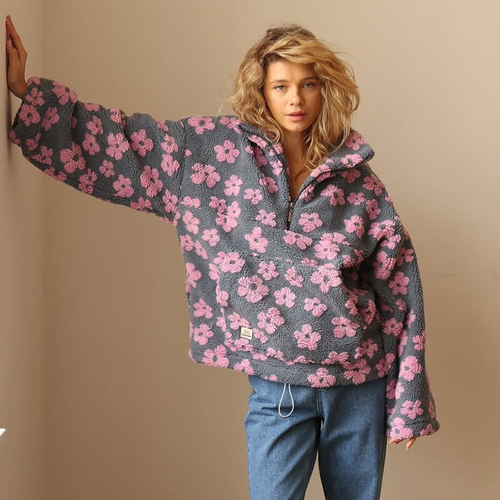 Dalia™ | Fleece Pullover Bloom