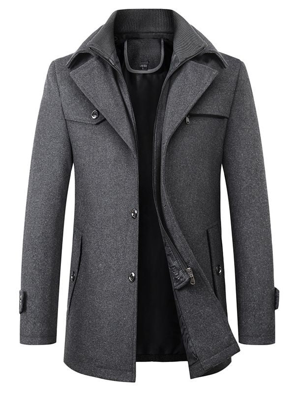 Franco | Elegant Merino Coat