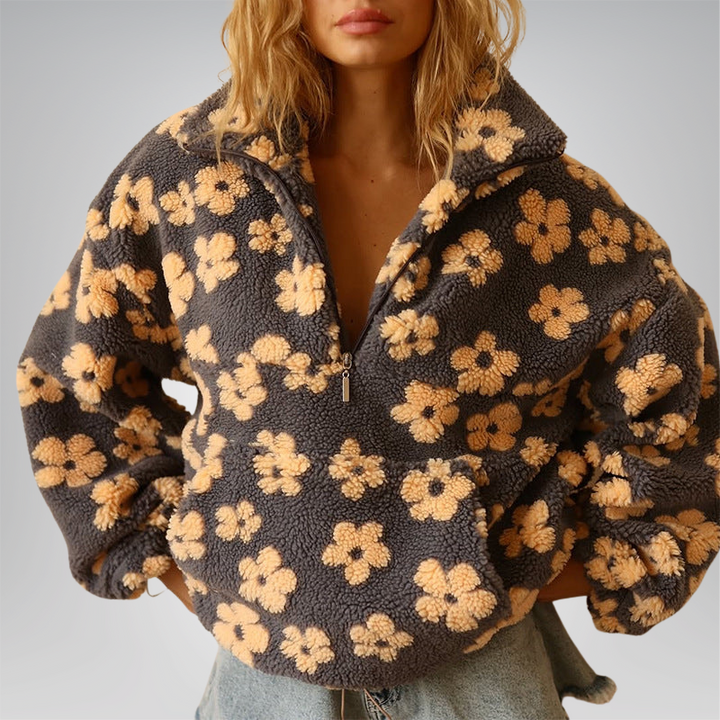 Dalia™ | Fleece Pullover Bloom