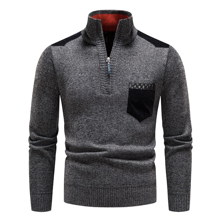 Benjamin™ | Premium Men's Fleece Sweater with Zipper