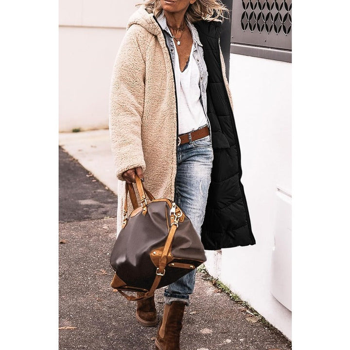 Women’s Elegant Reversible Coat – Chic Warm Outerwear