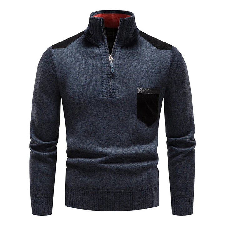 Benjamin™ | Premium Men's Fleece Sweater with Zipper
