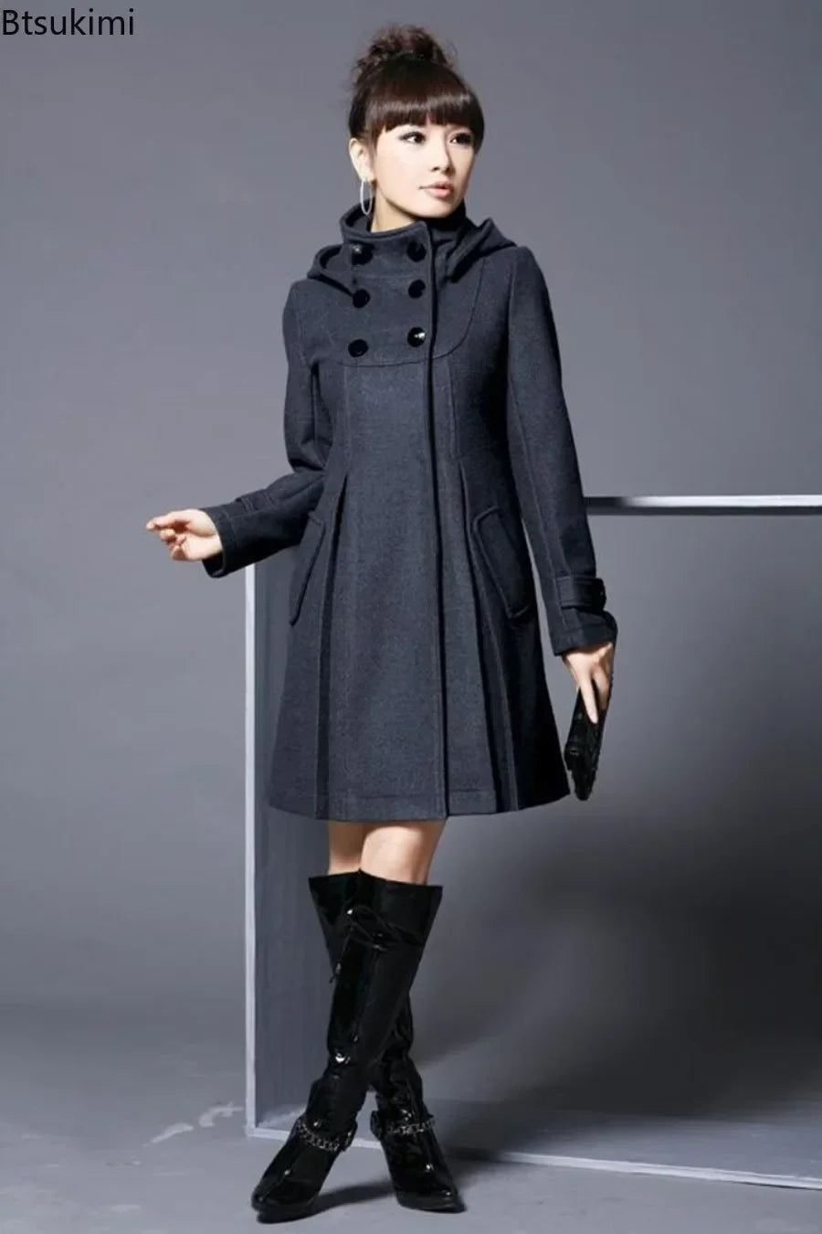 Clara™ | Elegant Dress Coat