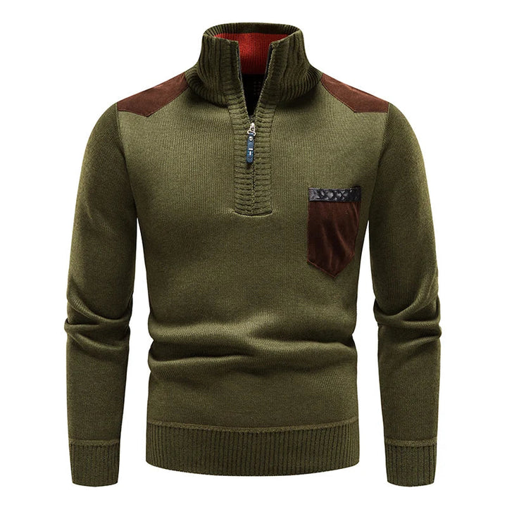 Benjamin™ | Premium Men's Fleece Sweater with Zipper