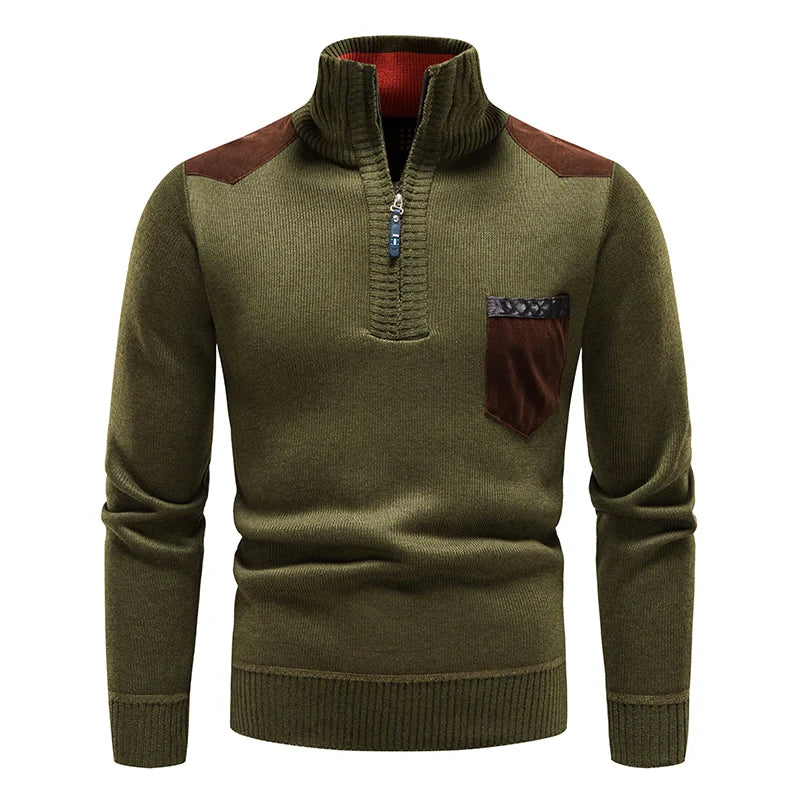 Benjamin™ | Premium Men's Fleece Sweater with Zipper