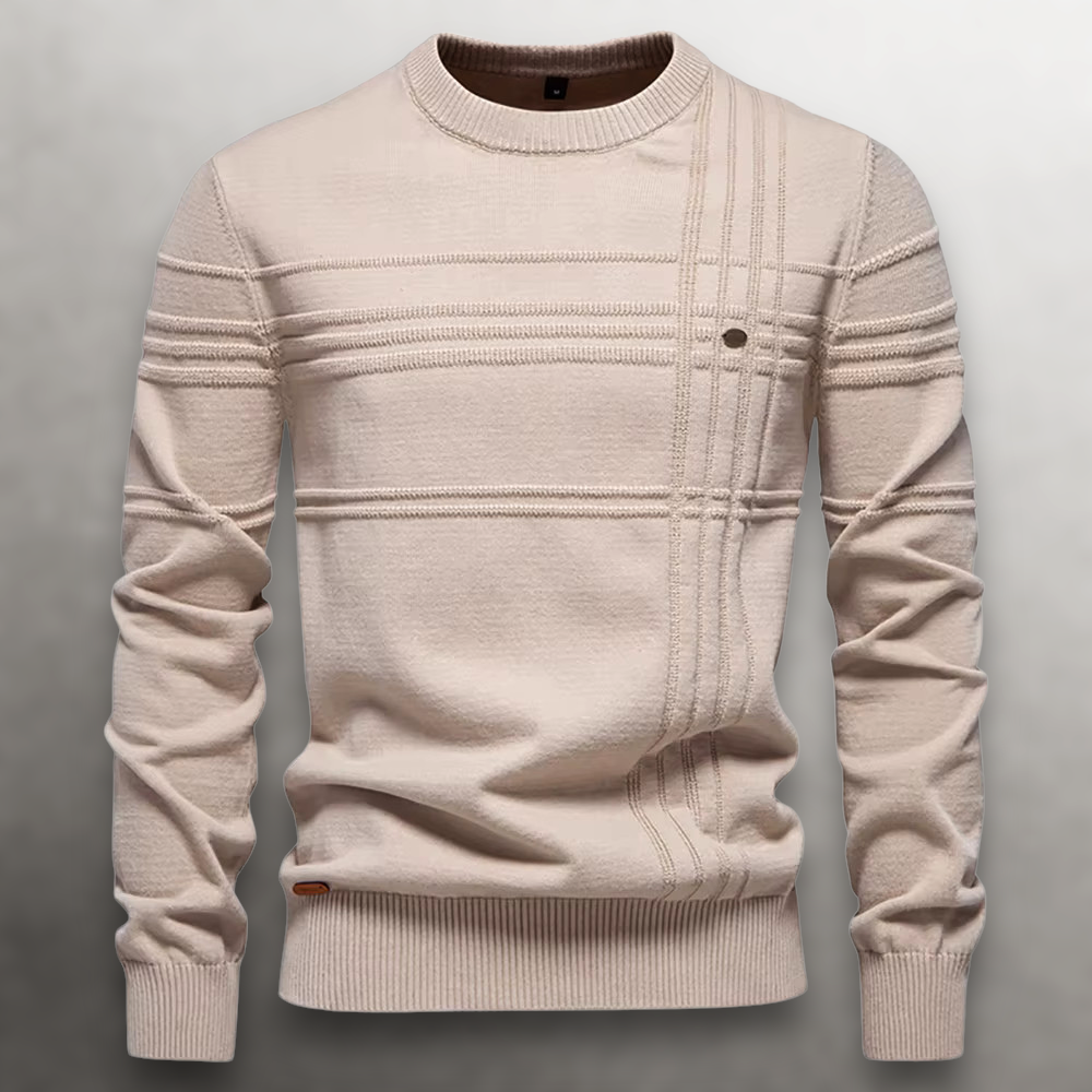 The Whitmore Grid-Knit Sweater
