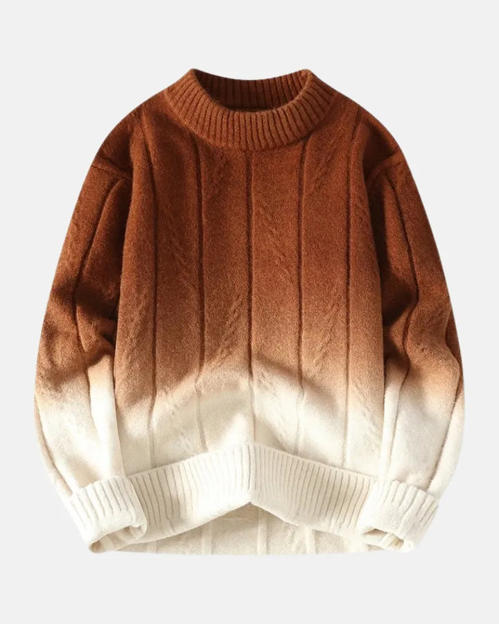 Gradient Wool Crewneck