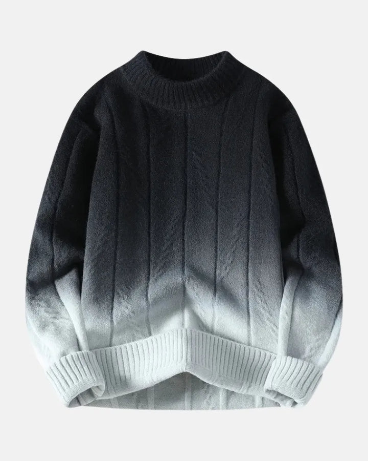 Gradient Wool Crewneck