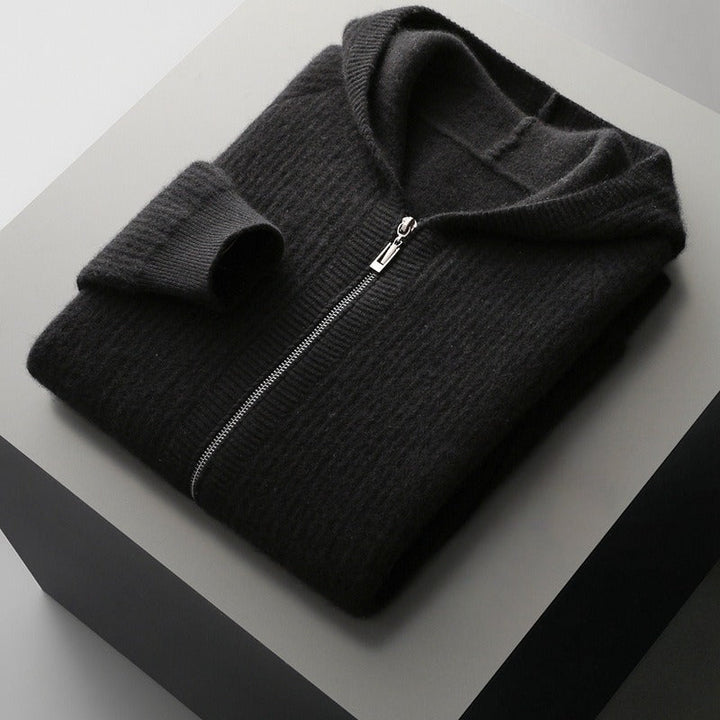 MERINO WOOL HOODIE