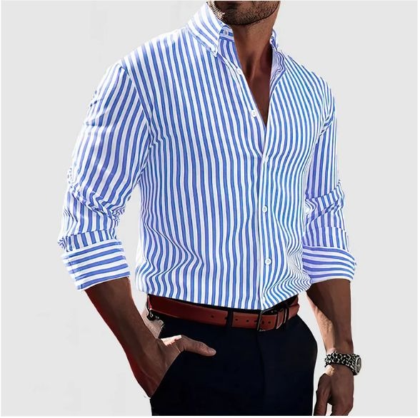 Xian | Classic Striped Shirt