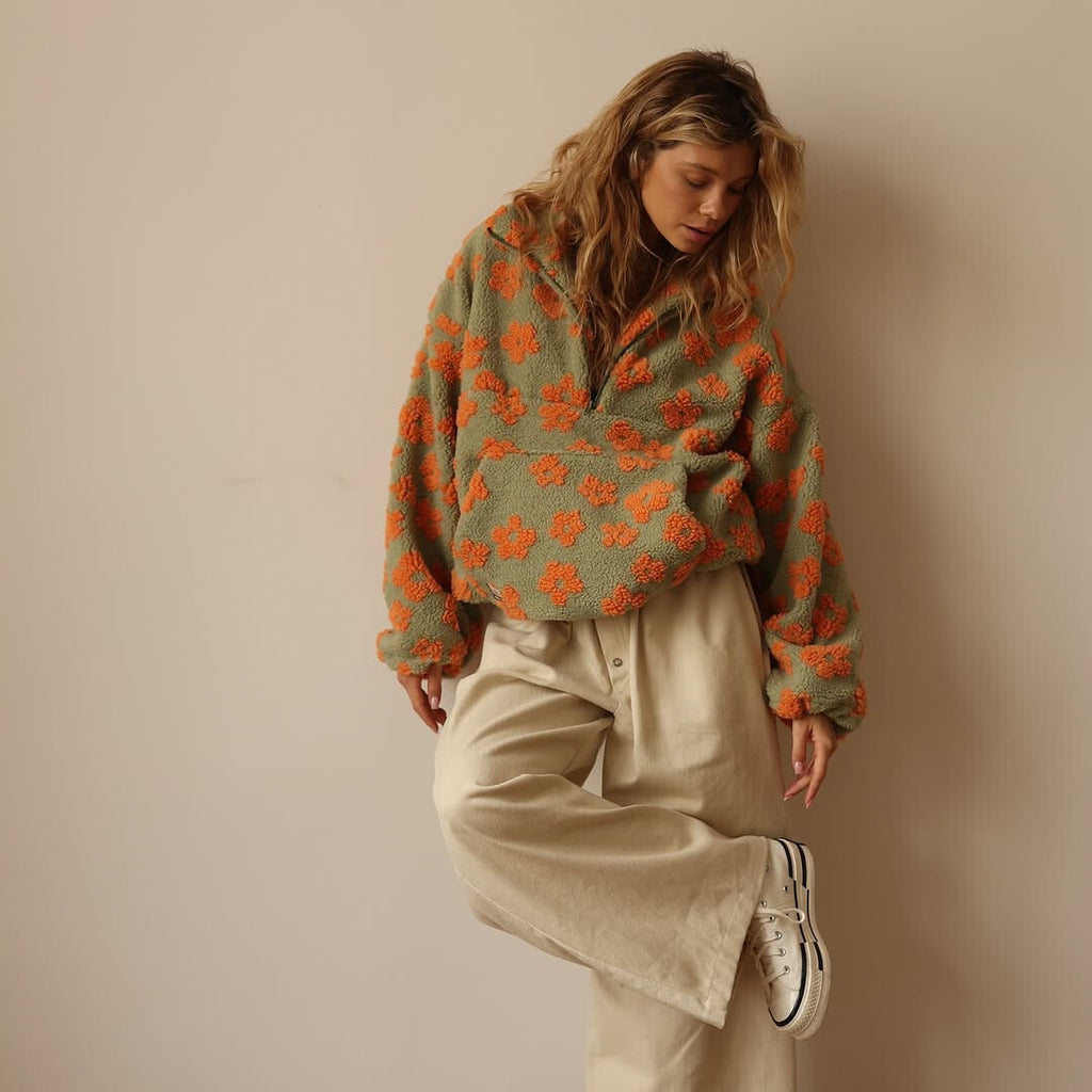 Dalia™ | Fleece Pullover Bloom
