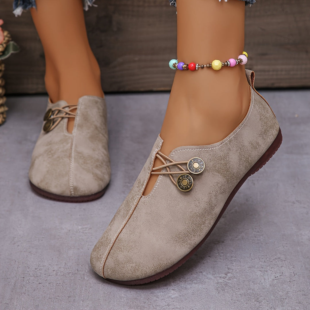 NOIRA SUEDE LOAFERS