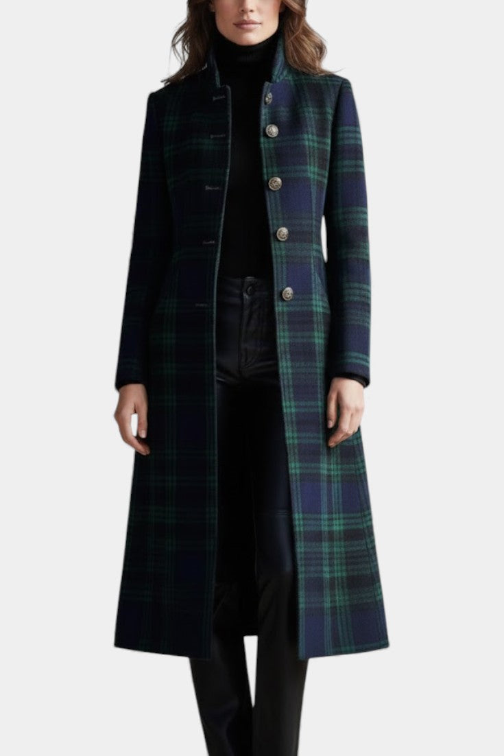 Rebecca™ | Timeless Plaid Elegant Coat
