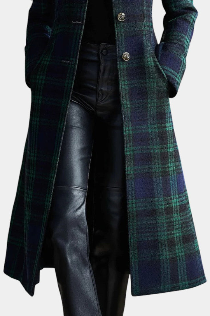 Rebecca™ | Timeless Plaid Elegant Coat