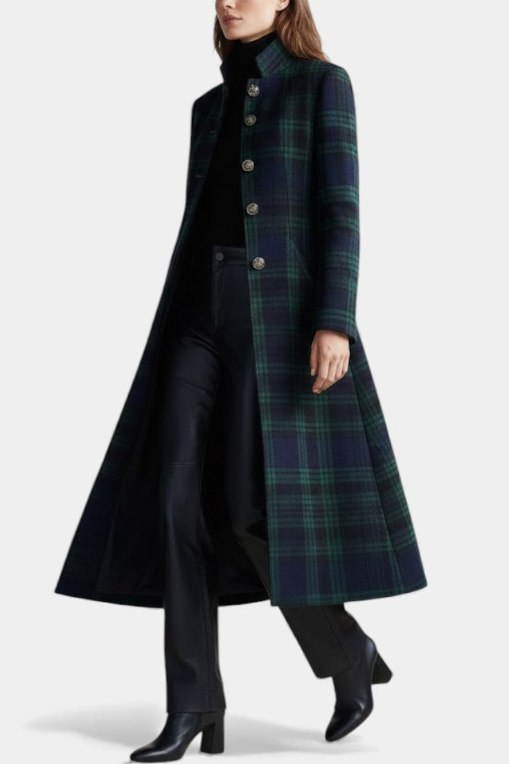 Rebecca™ | Timeless Plaid Elegant Coat