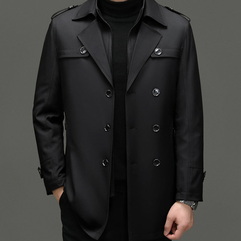 Marc | Men's Long Trench Coat