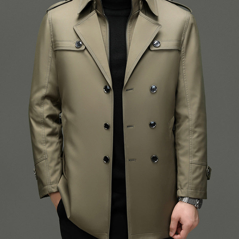 Marc | Men's Long Trench Coat
