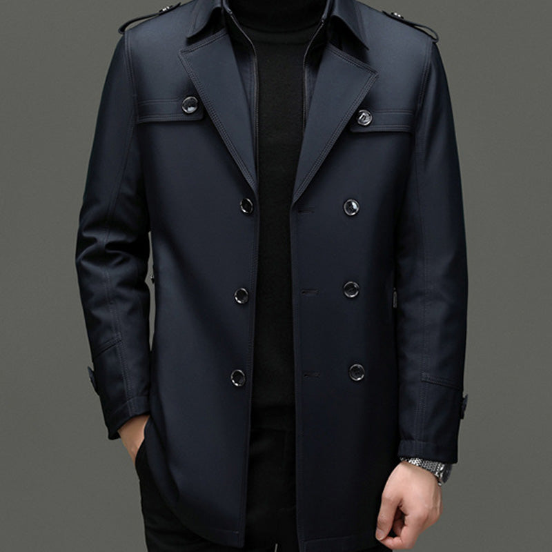 Marc | Men's Long Trench Coat